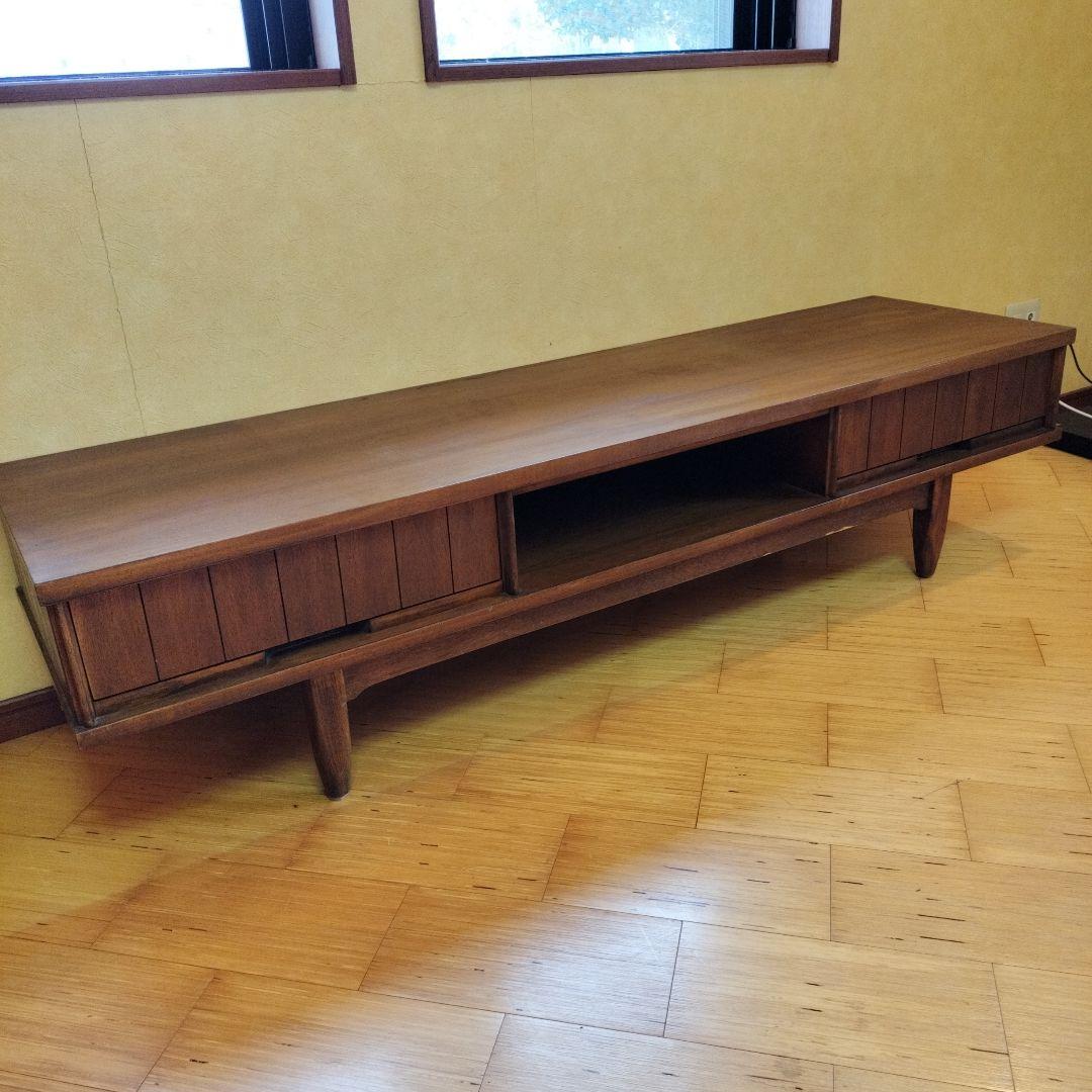 チーク　一点物　木製テレビボード 引き出し付き 楽天市場】チーク無垢材 コーナーテレビ台 木製 総無垢材 角置き