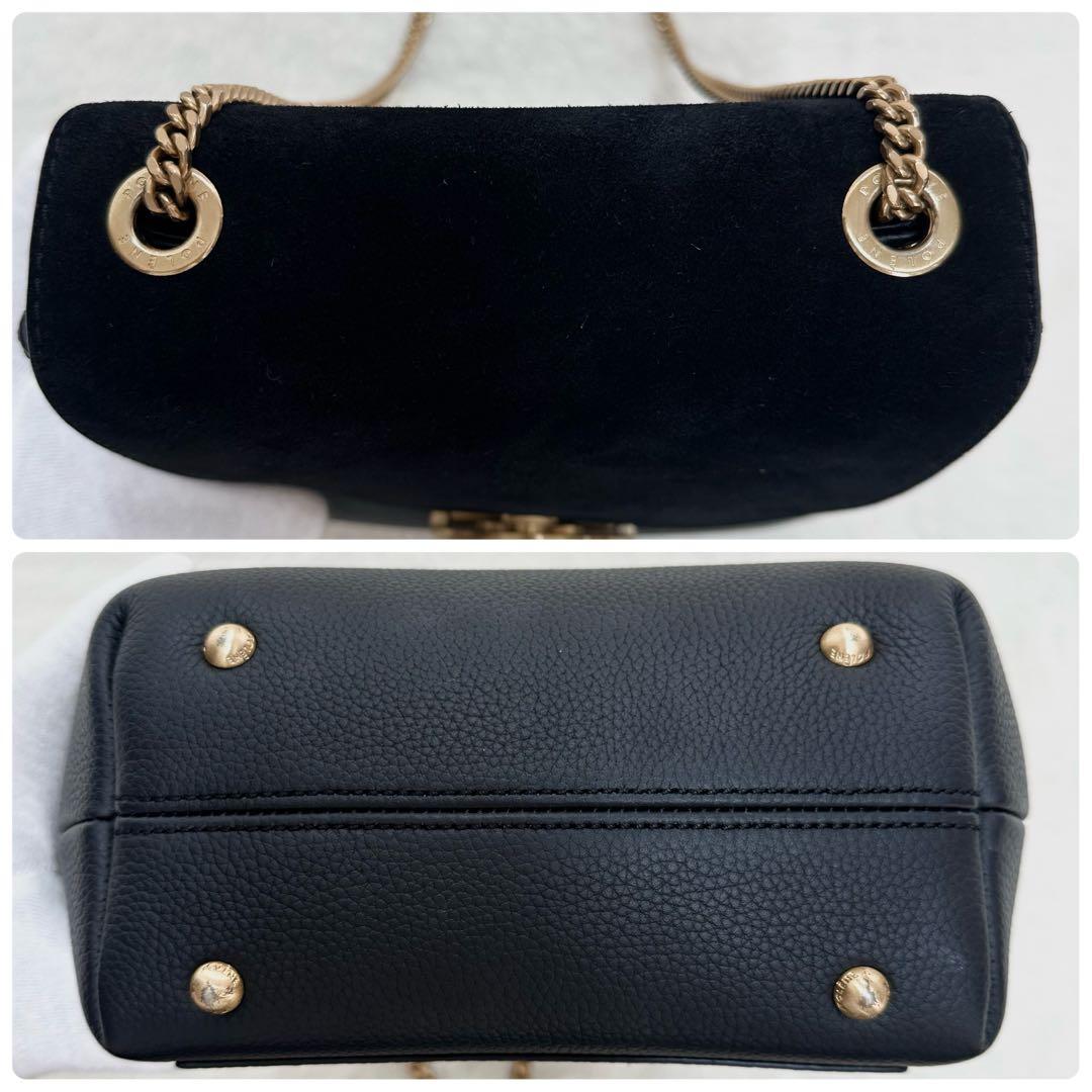 POLÈNE ポレーヌ Numéro Un Mini ショルダーバッグ ブラック