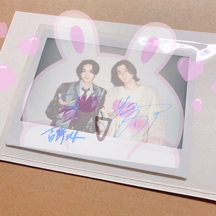 吉野北人 サイン チェキ