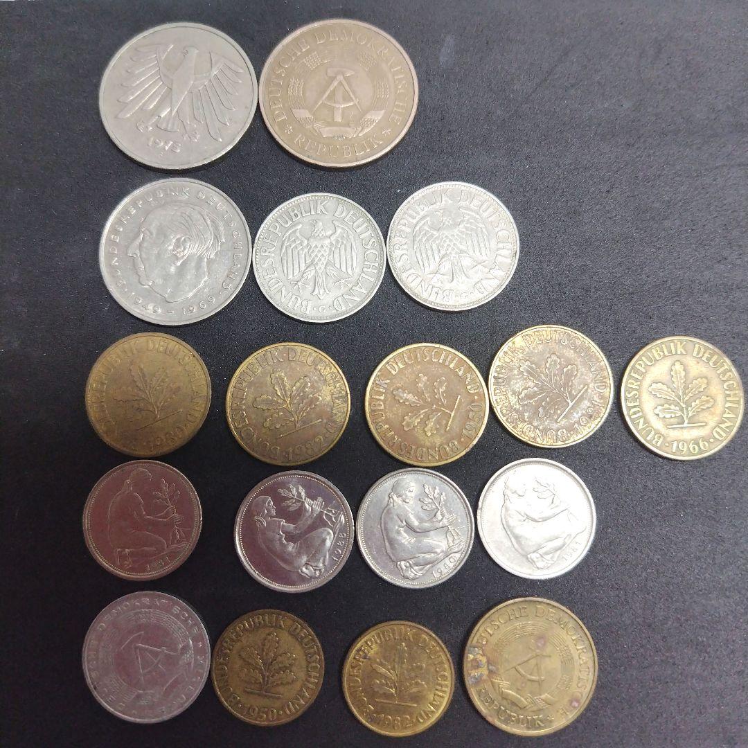 ドイツ 旧貨幣 とイラン貨幣セット売り - メルカリ