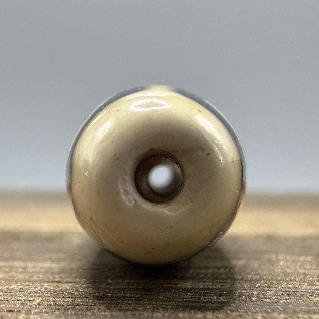 L069 地門四目希少天珠瑪瑙茶珠開運魔除け - メルカリ