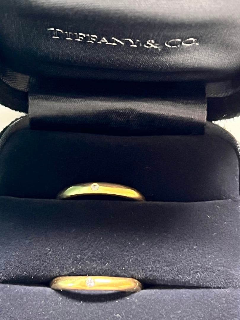 あ*く様 Tiffany & Co peretti 750 ダイヤ指輪 2点セッ
