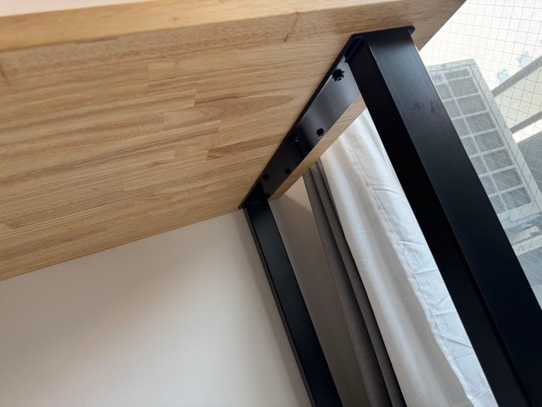 【KANADEMONO】THE TABLE/ラバーウッド ナチュラル