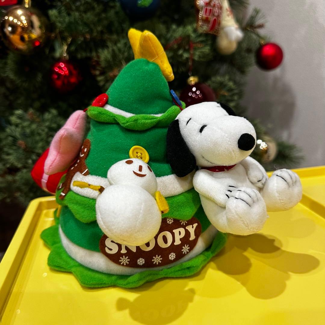 激レア スヌーピー クリスマス ツリー ぬいぐるみ オーナメント ピーナッツ