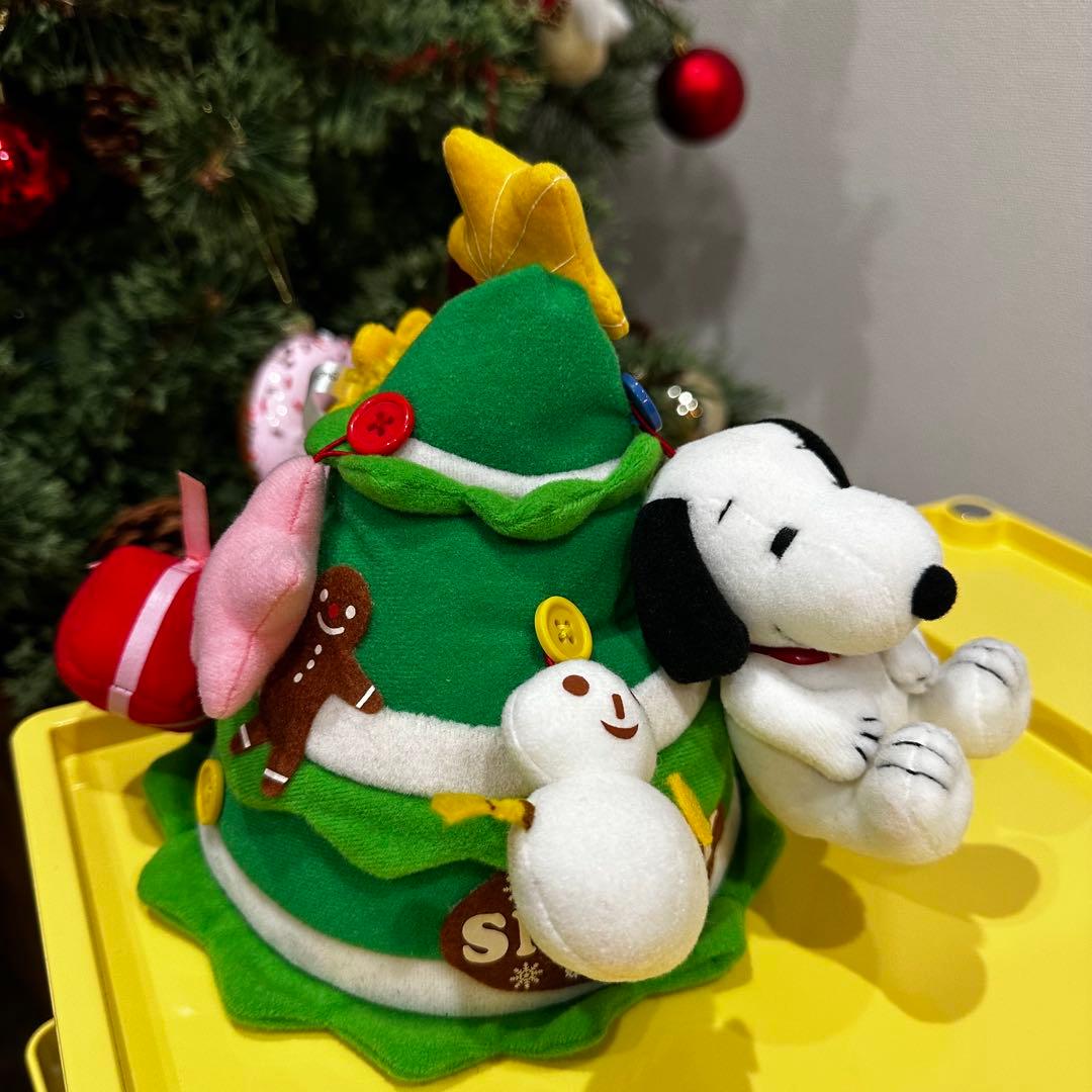 激レア スヌーピー クリスマス ツリー ぬいぐるみ オーナメント ピーナッツ
