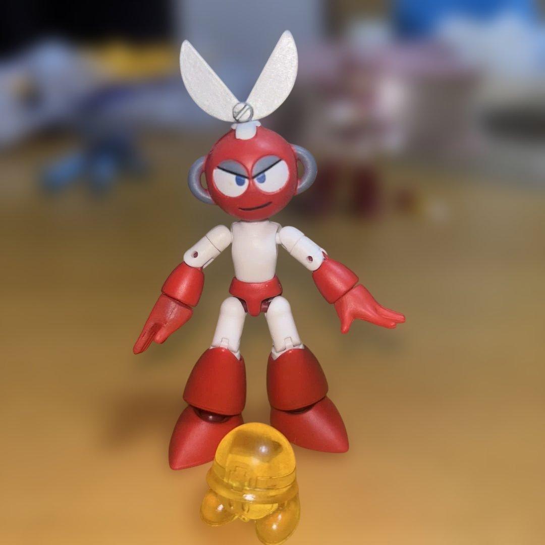 スーパーミニプラ　ライドアーマー　66アクションダッシュROCKMAN2 2個付