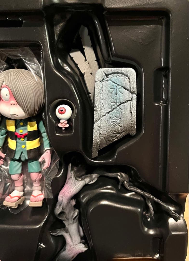 海洋堂】リボルテックTAKEYA/ゲゲゲの鬼太郎 立体絵巻 鬼太郎 006