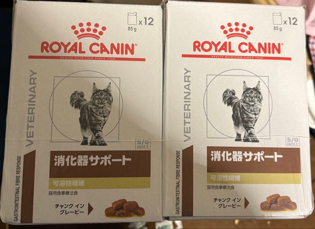  CANIN 消化器サポート 可溶性繊維　85g×24 パウチ 猫用 消化器サポート 可溶性繊維 85gx12x2