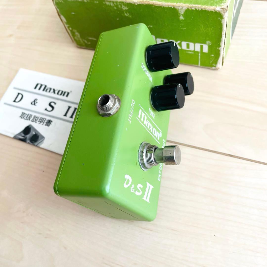 【希少】Maxon D&S Ⅱ エフェクター ジャパンビンテージ 日本製