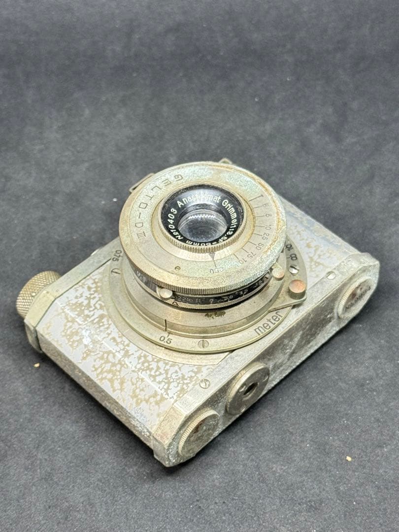 ジャンク-GELTO-DIII Grimmel C. 3.5F 50mm カメラ