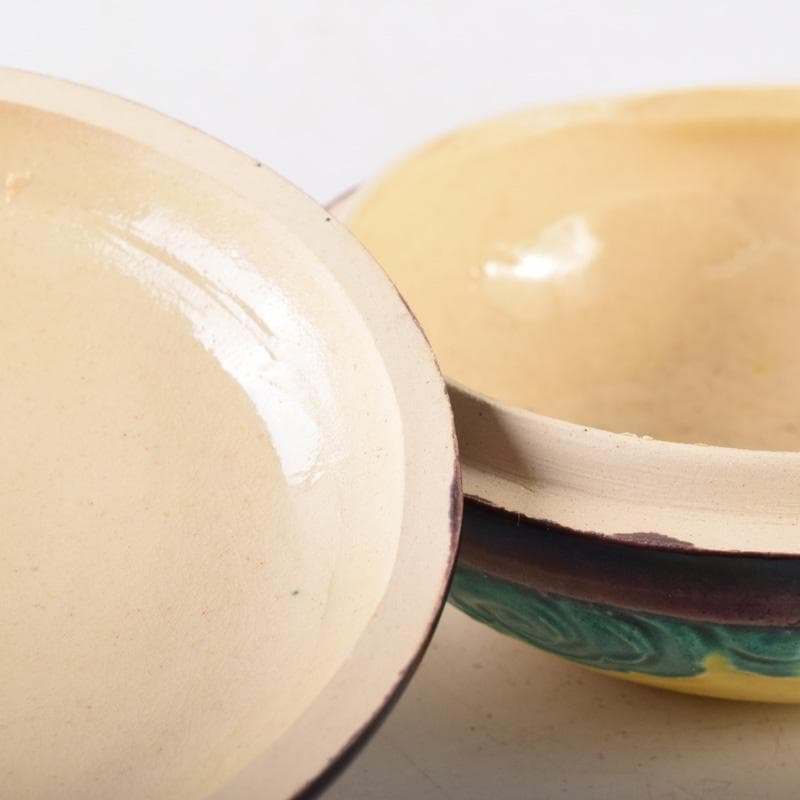 茶道具 交趾焼 佐久間芳丘作 魚波文 荒磯香合 共箱 V 8148 - メルカリ