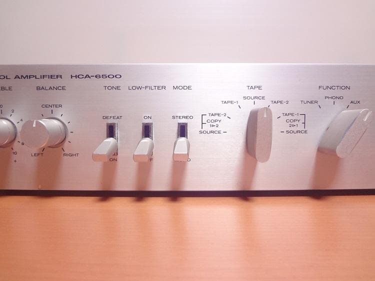 Lo-D HCA-6500 コントロールアンプ プリアンプ 1979年製 美品 - メルカリ