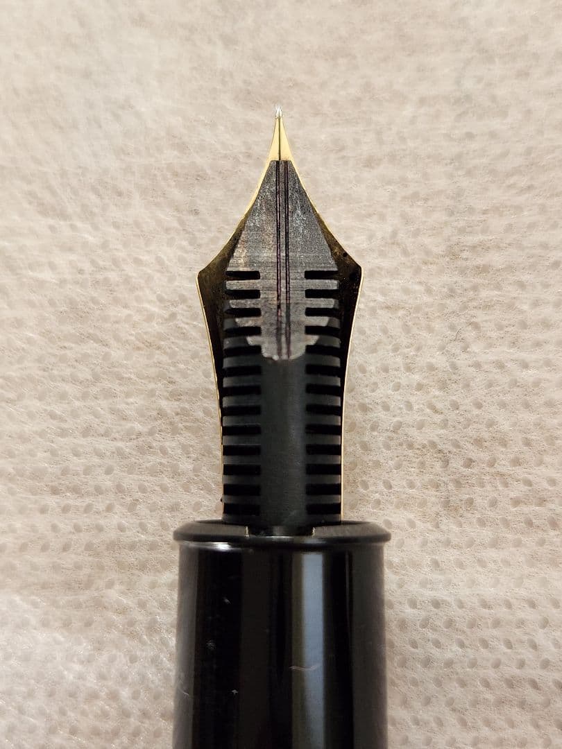 モンブラン MONTBLANC 149 60年代 2本溝 ペン先18C ニブEF