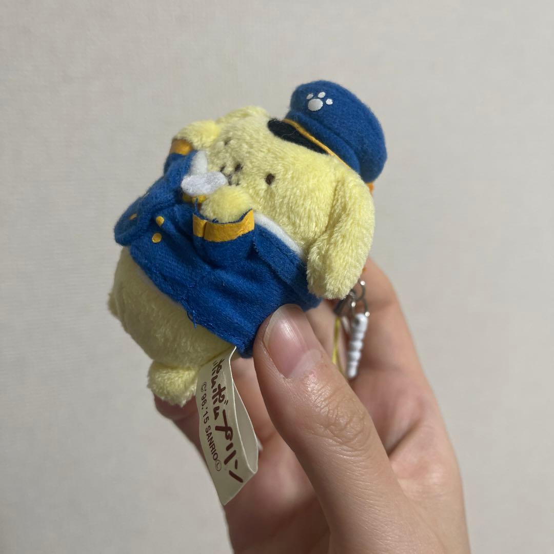 ポムポムプリン　ボールチェーンぬいぐるみ サンリオ