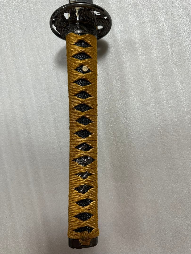 美品模造刀　打刀 黑鞘　コスプレ 鞘付き長さ約105cm