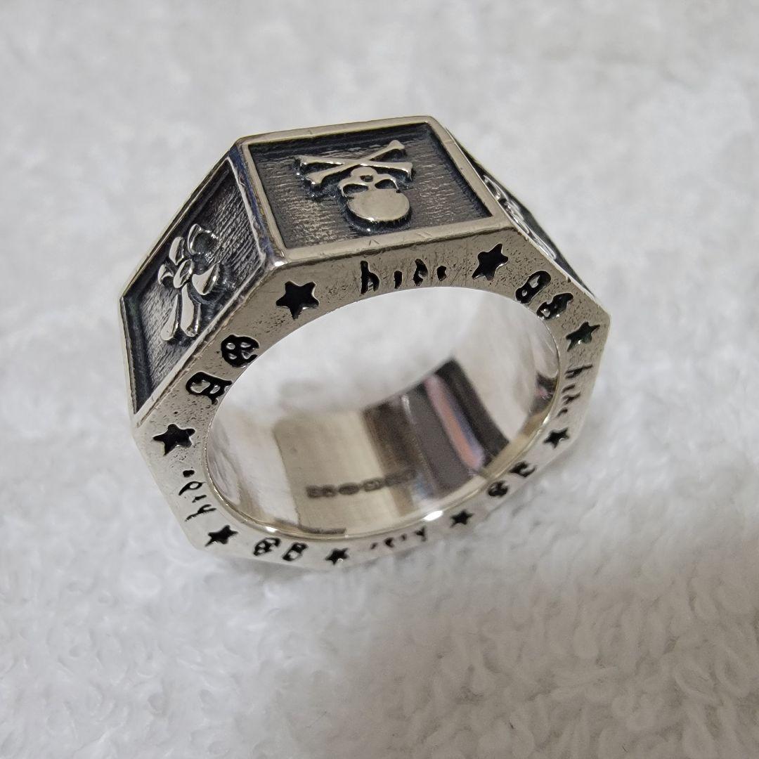 A&G 八角リング シルバー925 指輪 6号 ネックレス・ペンダントにも！