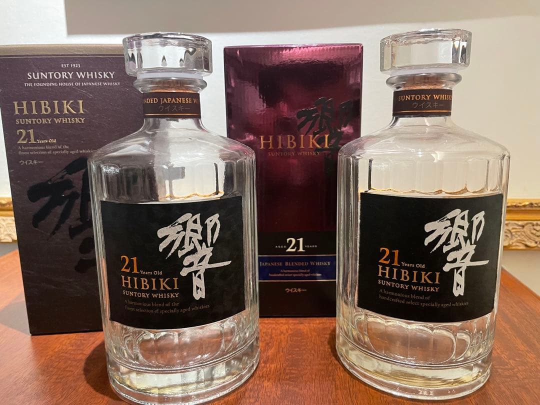 響 17年 ウイスキー パッケージ空箱6個セット