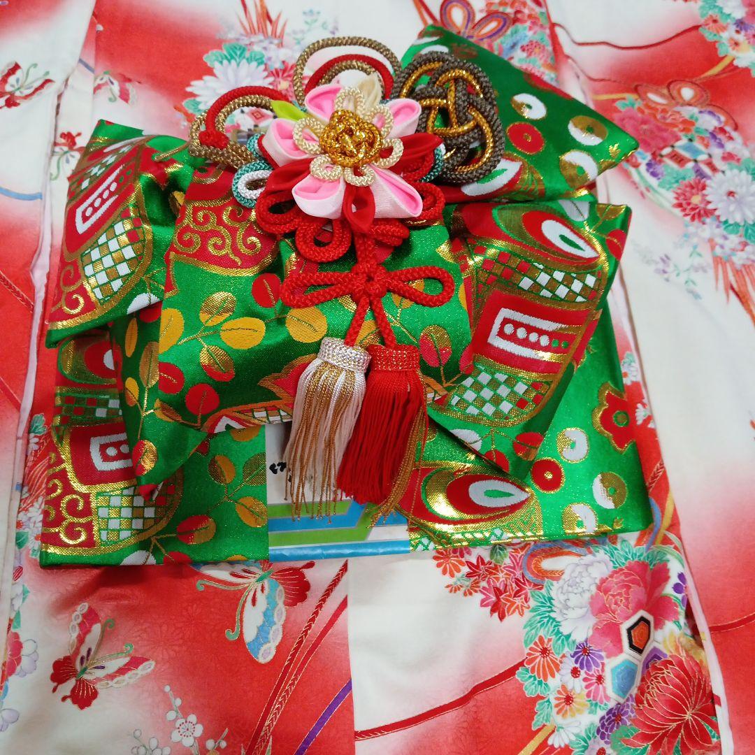 七五三 、7歳着物、フルセット帯