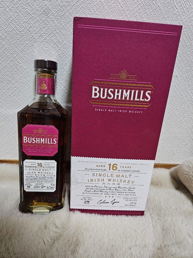 値下げしました！BUSHMILLS 16年 シングルモルトウイスキー 楽天市場】bushmills 16の通販