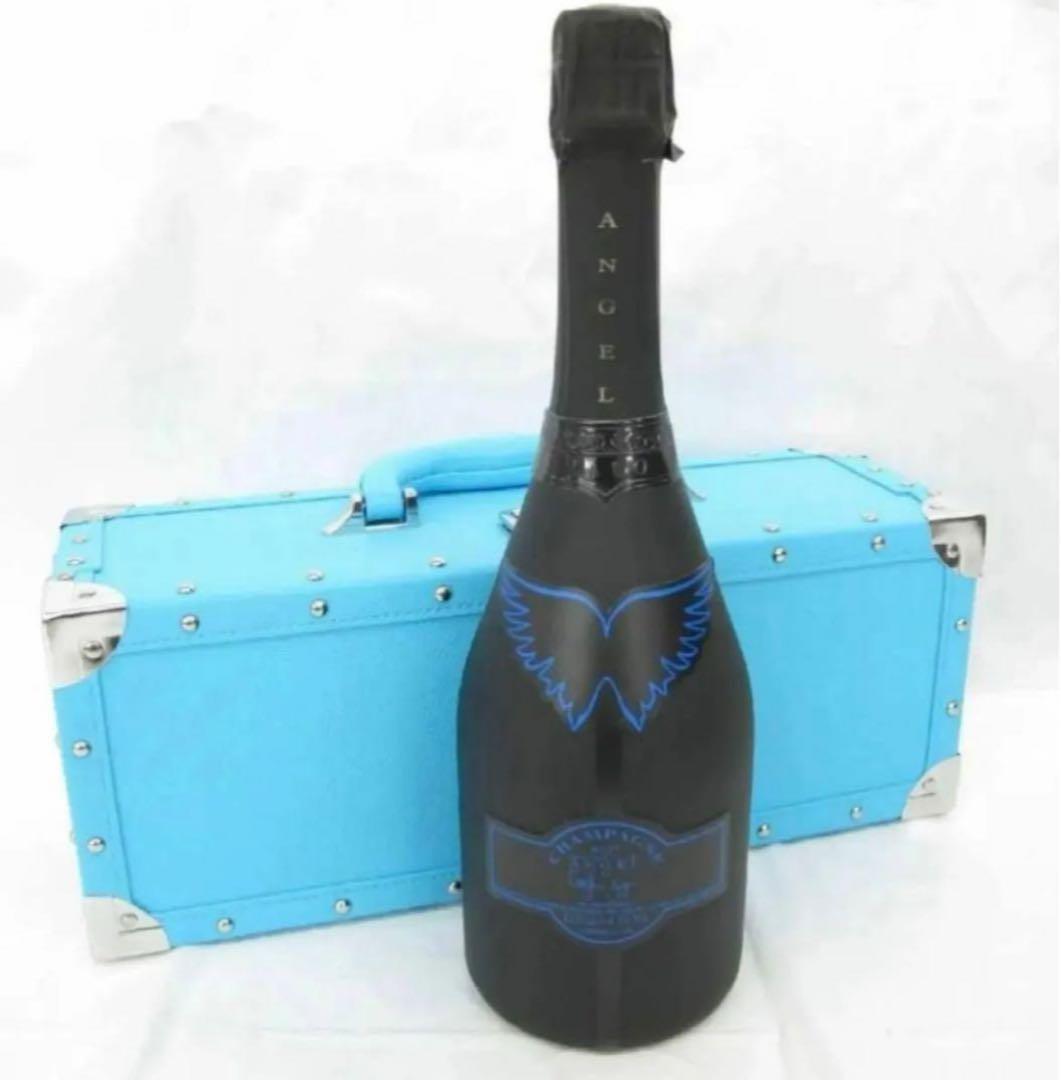 高級シャンパン エンジェル ヘイロー ブルー 750ml 箱付き。 ANGEL