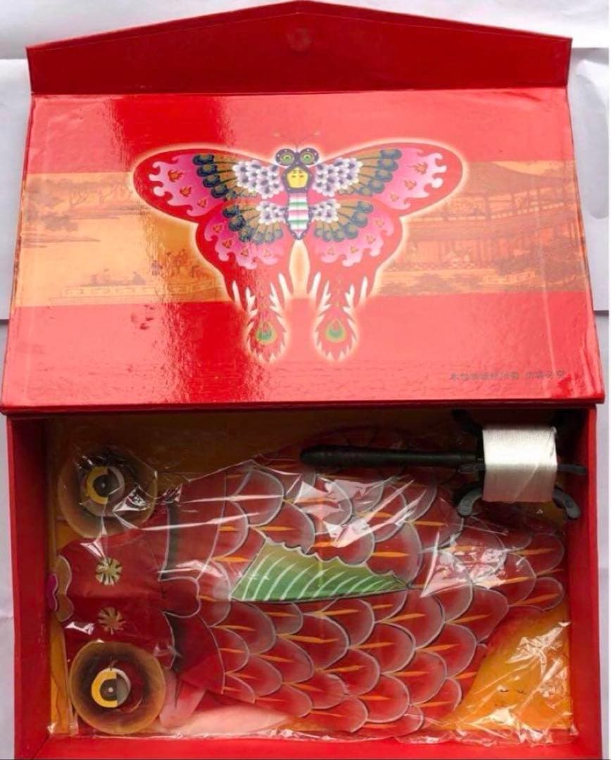 #スカイスポーツ カイト 中国　濰坊　風箏　魚凧　海外商品　风筝 kite 美品