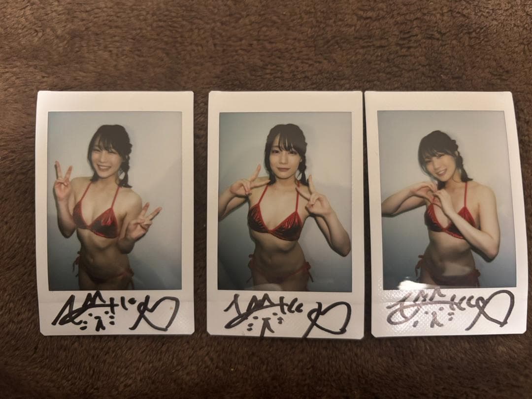 鈴村あいり 直筆サイン入り チェキ7枚セット - メルカリ