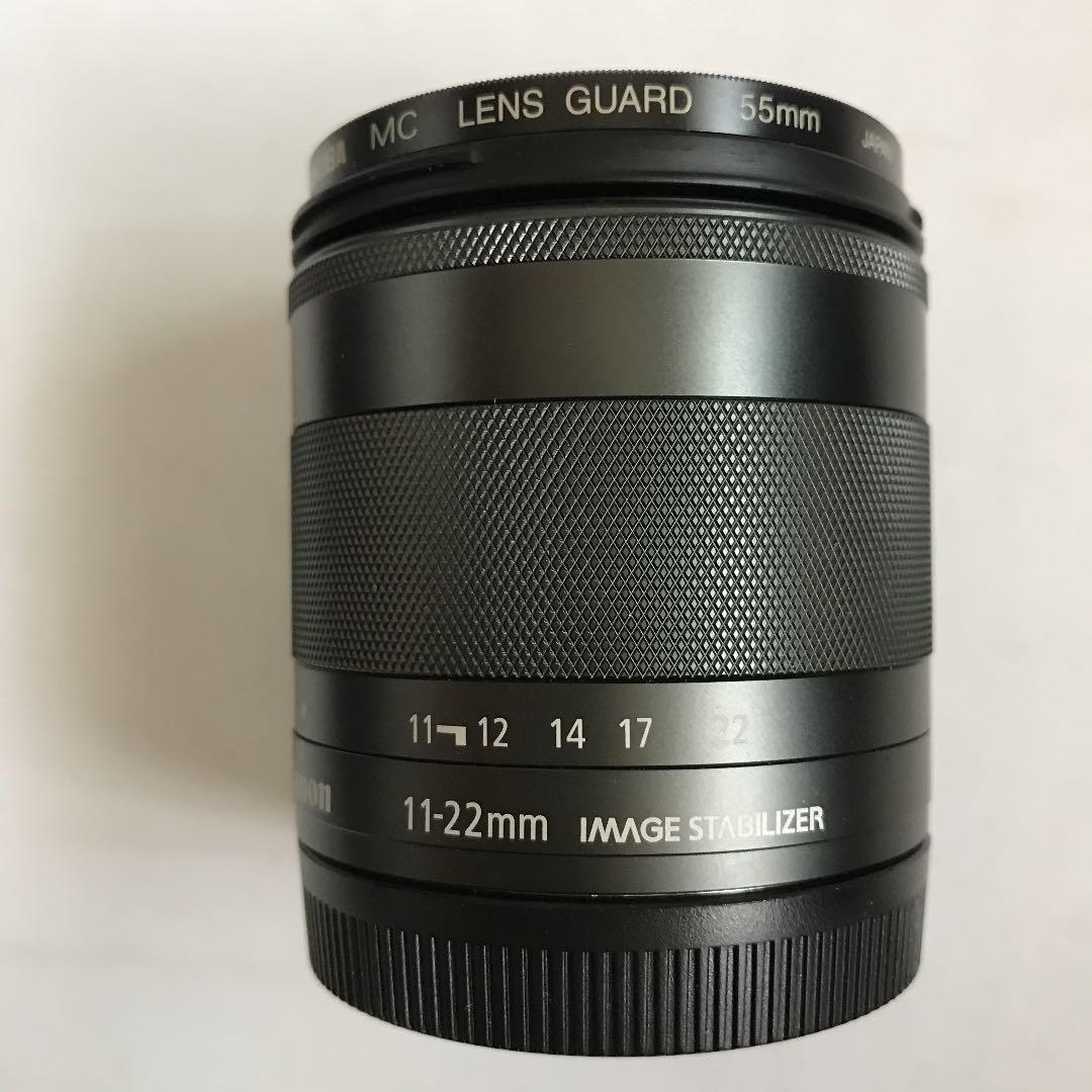 Canon EF-M 11-22mm f/4-5.6 STMレンズ 純正フード