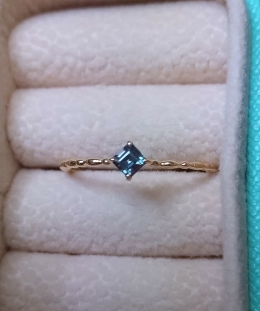 アレキサンドライト K18リング 13号