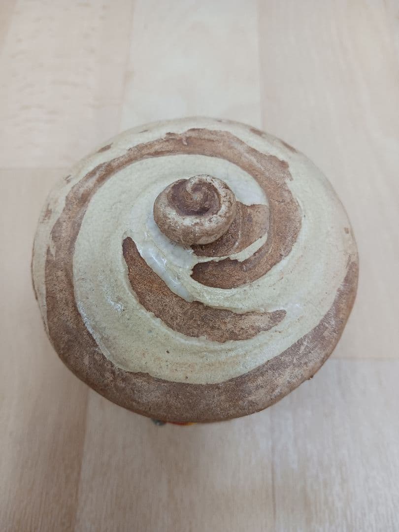 水月焼　 蟹　蓋付茶碗　湯呑　 蟹細工　 茶器　在銘