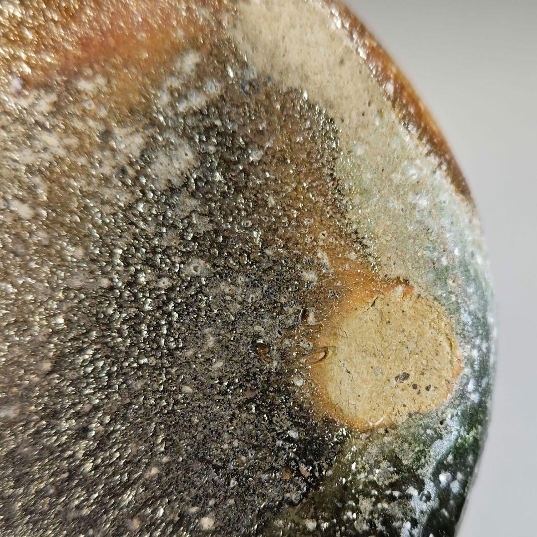 イ414 水指『杉本忠（瑞峯）作』『信楽 細水指 共箱』茶道具