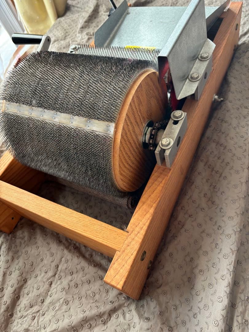 ドラムカーダー　手動