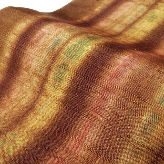 楽天市場】名古屋帯 未使用の通販 ユ167未着用名古屋帯 髭紬 手描き