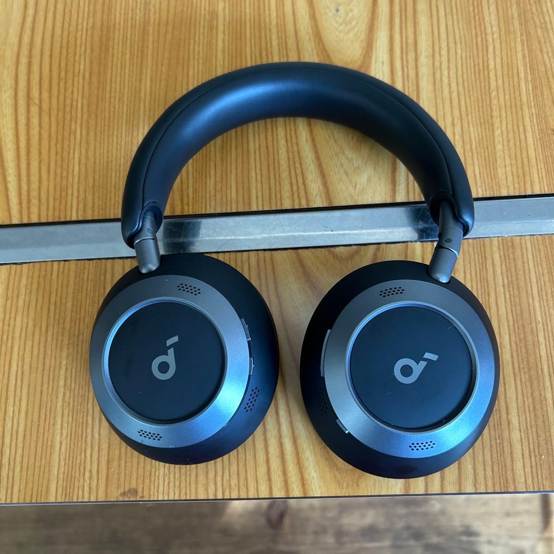 AnkerSoundcoreSpaceOneProワイヤレスヘッドホン ポテンシャル十分のワイヤレスヘッドホン。公式のノイキャンアピールが