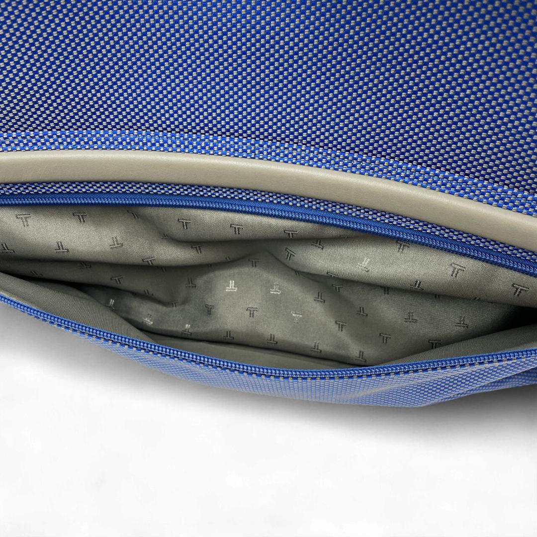 良品 TUMI ビジネスバッグ ナイロン ブルー 22121IN