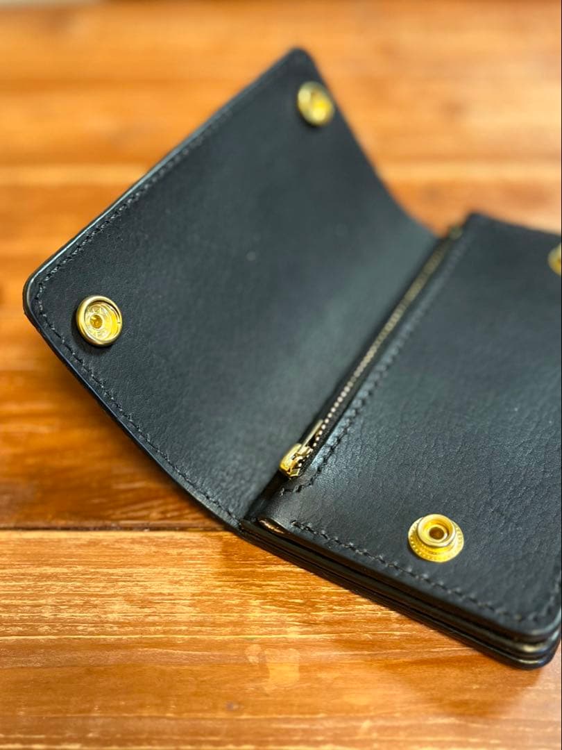 トラッカーウォレット TW-03 リアルクロコダイルカスタム 茶芯