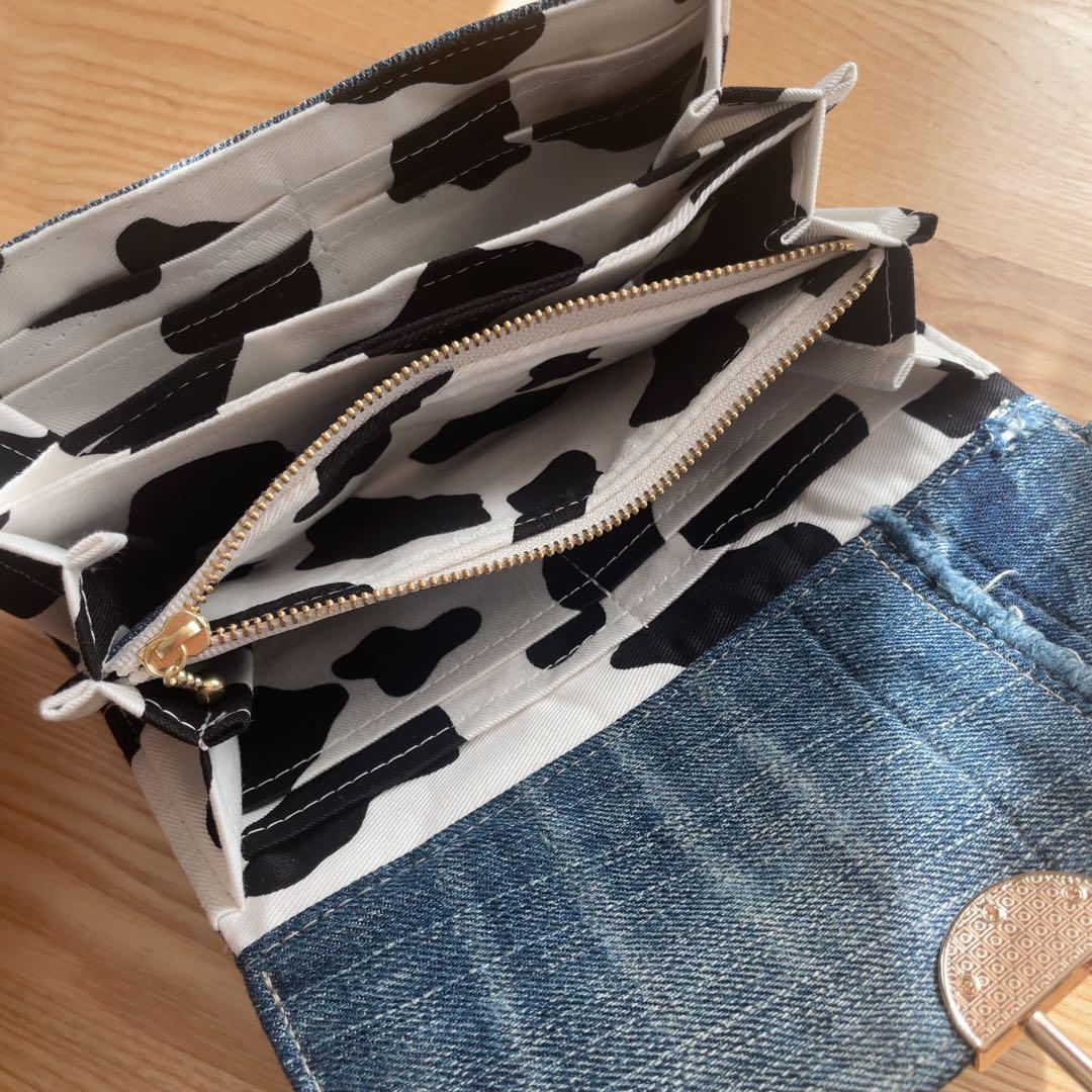 デニムリメイク 長財布 ウォレット