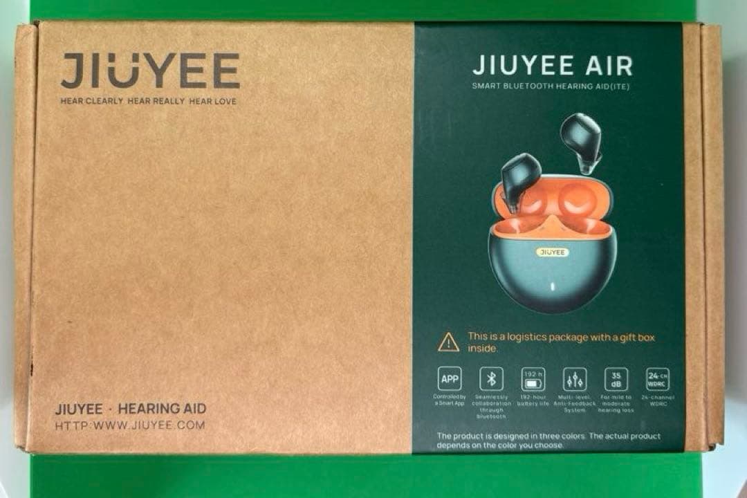 スマート集音イヤホン JIUYEE Air AI補聴サポート ホワイト