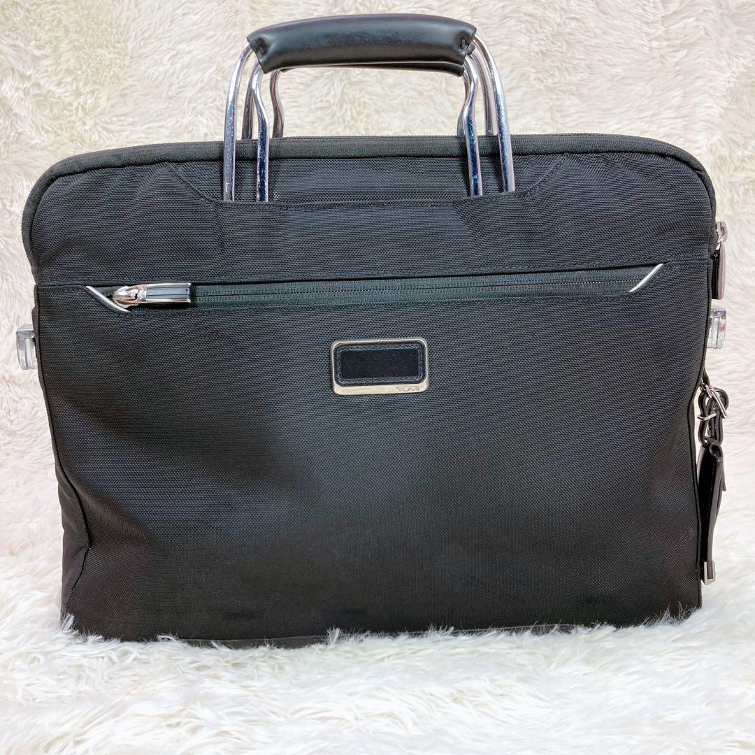 【美品】TUMI トゥミ ARRIVE ハミルトン スリム ビジネスバッグ