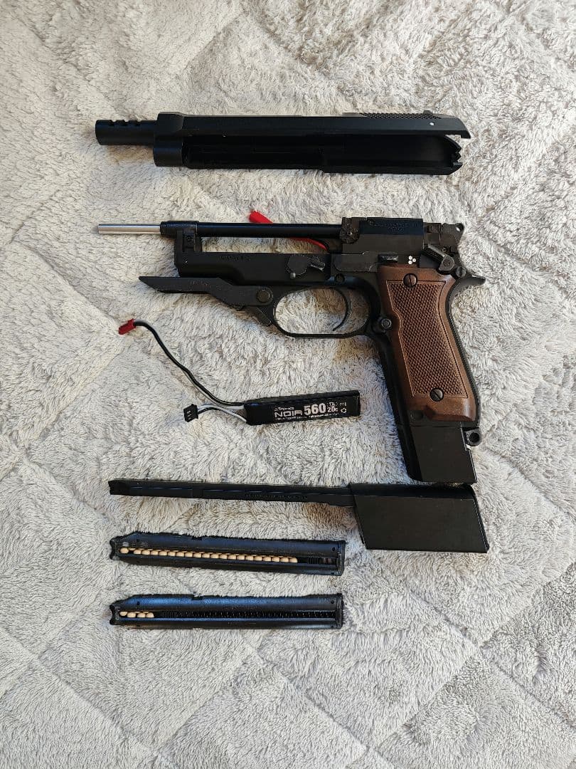 東京マルイ　ベレッタM93R　リポ化　ロングバレルカスタム