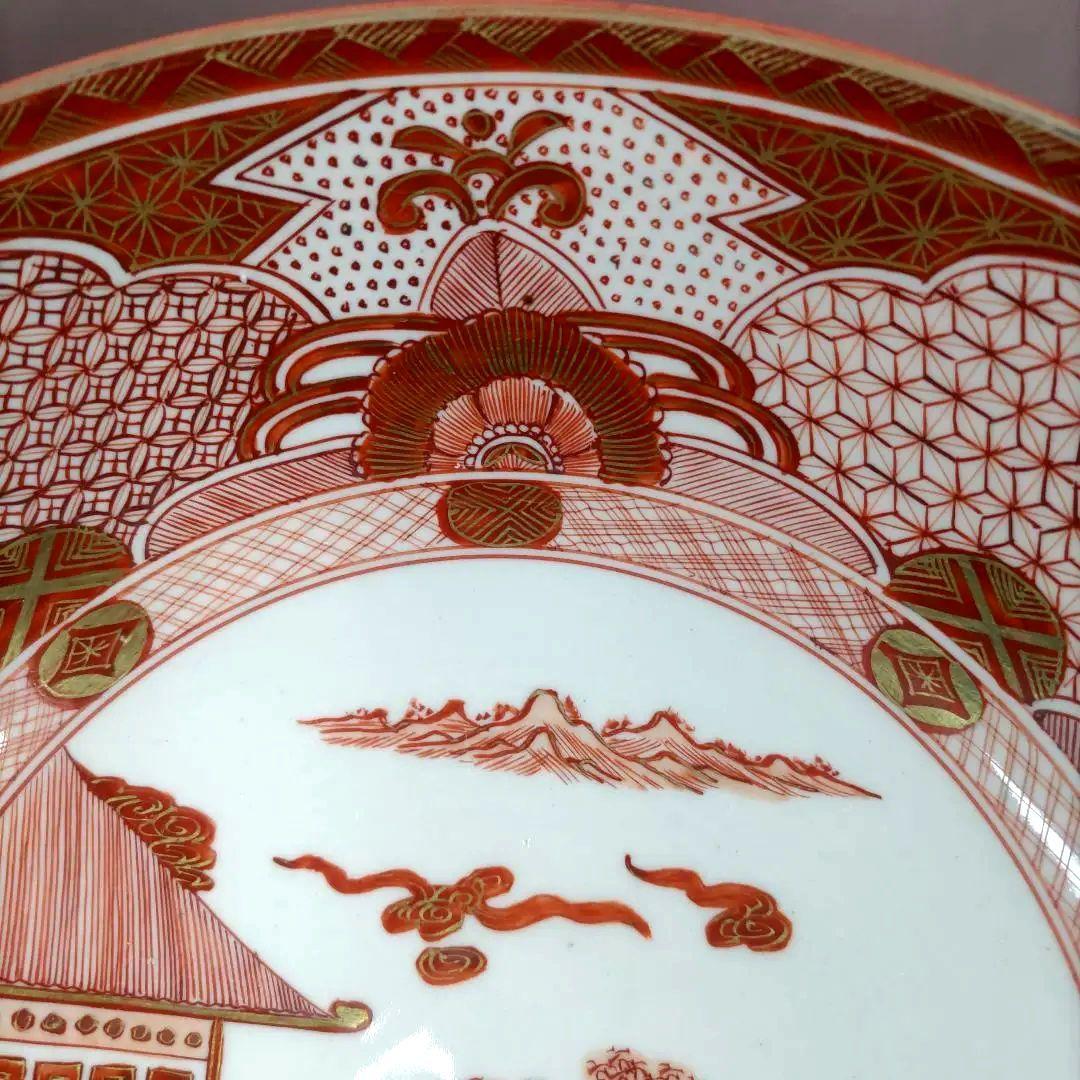 九谷焼 古九谷 金彩 赤絵 三ツ鉢 小鉢 中鉢 大鉢 骨董 希少 明治期