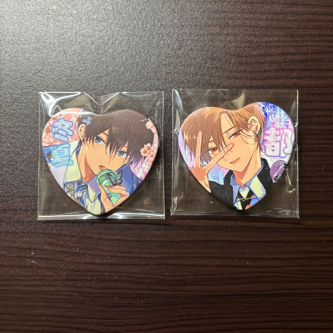 ハレルヤベイビー 缶バッジ2個セット - メルカリ