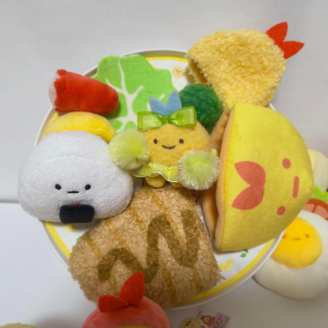 すみっコぐらし てのりぬいぐるみ ランチプレート おそうざいパン 他　レア　希少