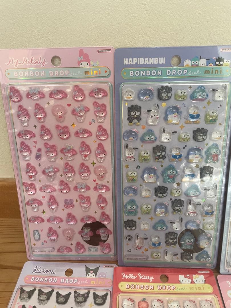 サンリオ　ボンボンドロップシール正規品コンプリートセット　即日発送