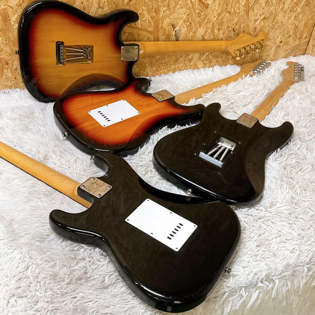 ジャンクギターまとめ売り ストラト系 Squier SELVA フォトジェニック