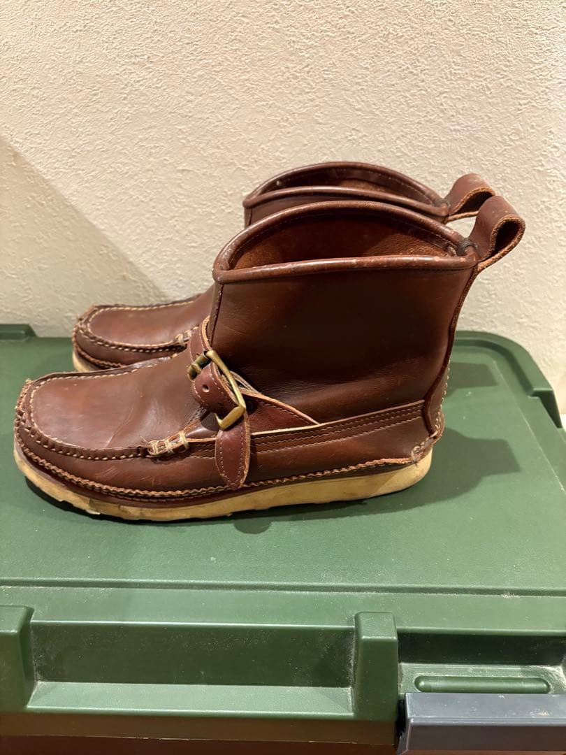 YUKETEN モカシンブーツエンジニアタイプ　ビブラムソール USA製