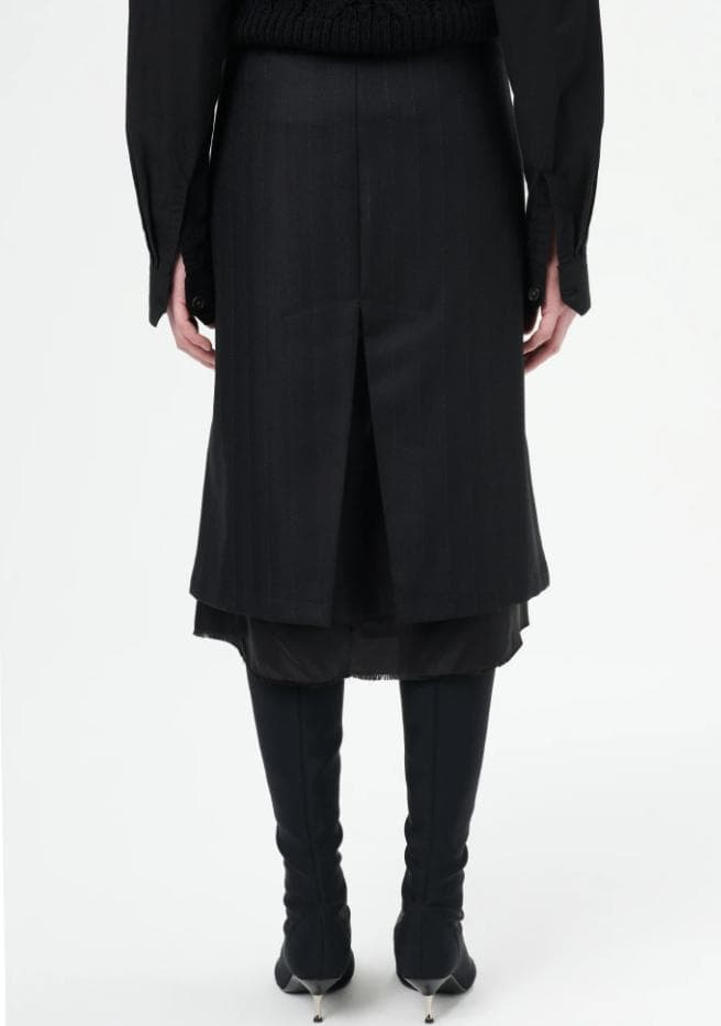 定価8.6万 新品 OUR LEGACY CLASP SKIRT 34 ブラック