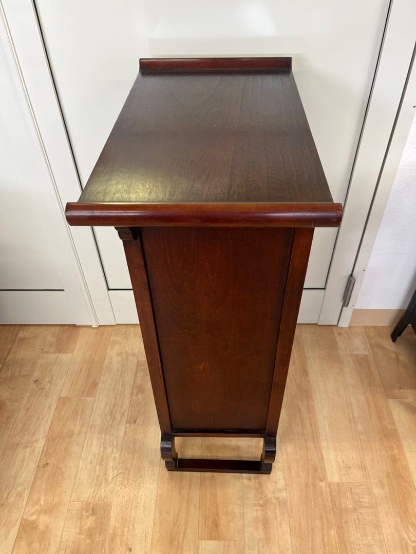 李朝家具 魚錠前付き 彫文字 ヤクジャン 薬箪笥 小引き出し 韓国朝鮮 古