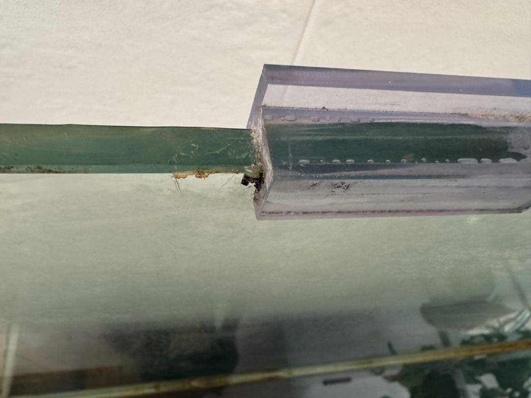 その1大型水槽 (ガラス水槽 オーバーフロー水槽 キャビネットセット)