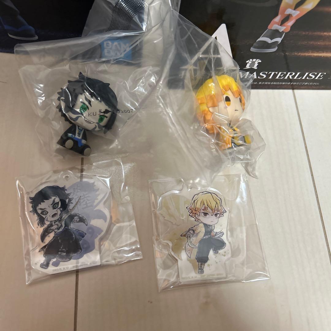 【セット】一番くじ 鬼滅の刃 雷の兄弟 A賞 B賞 D賞 F賞フィギュアセット