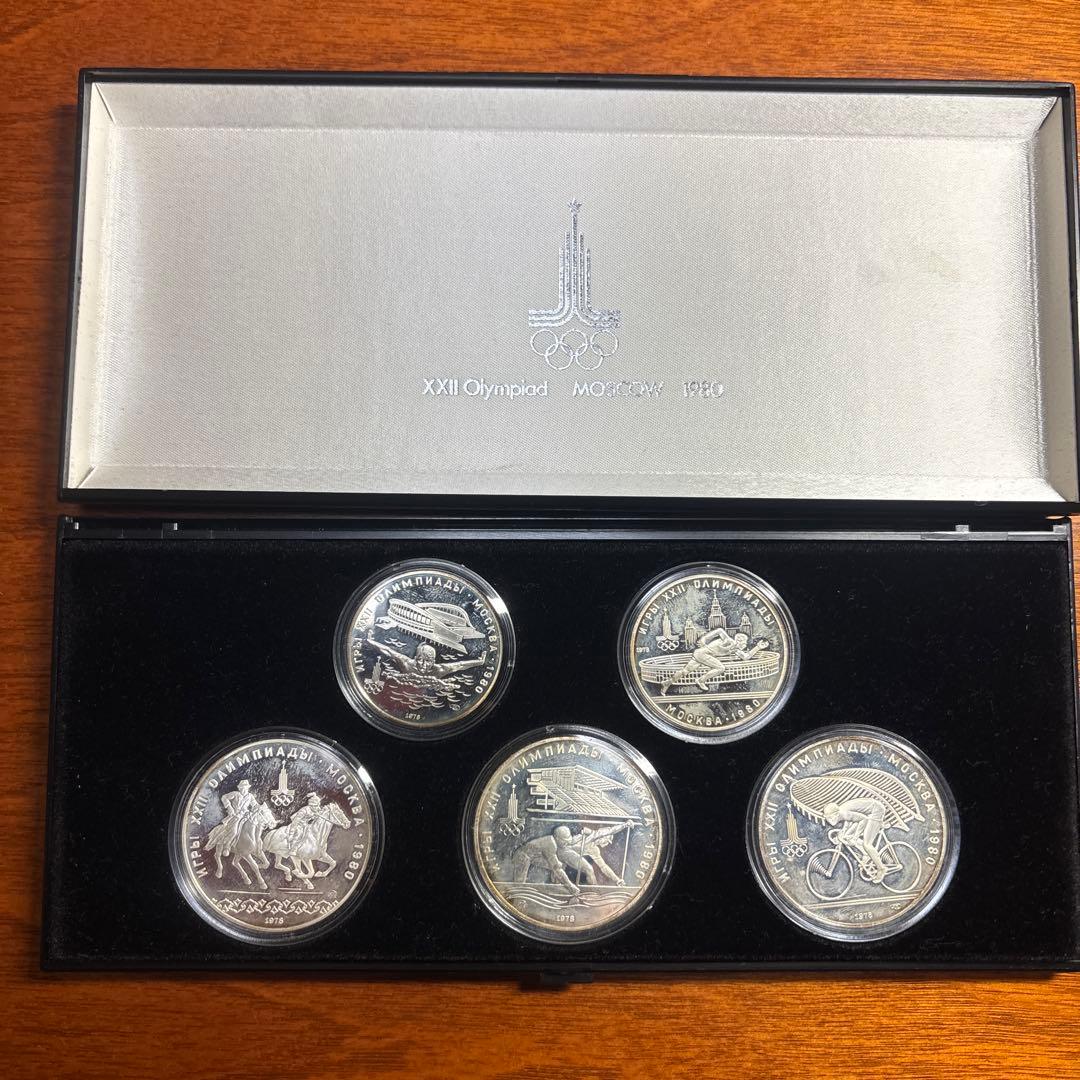 1980年モスクワオリンピック記念セット 1980年モスクワオリンピック記念コインセット 1980年 モスクワ